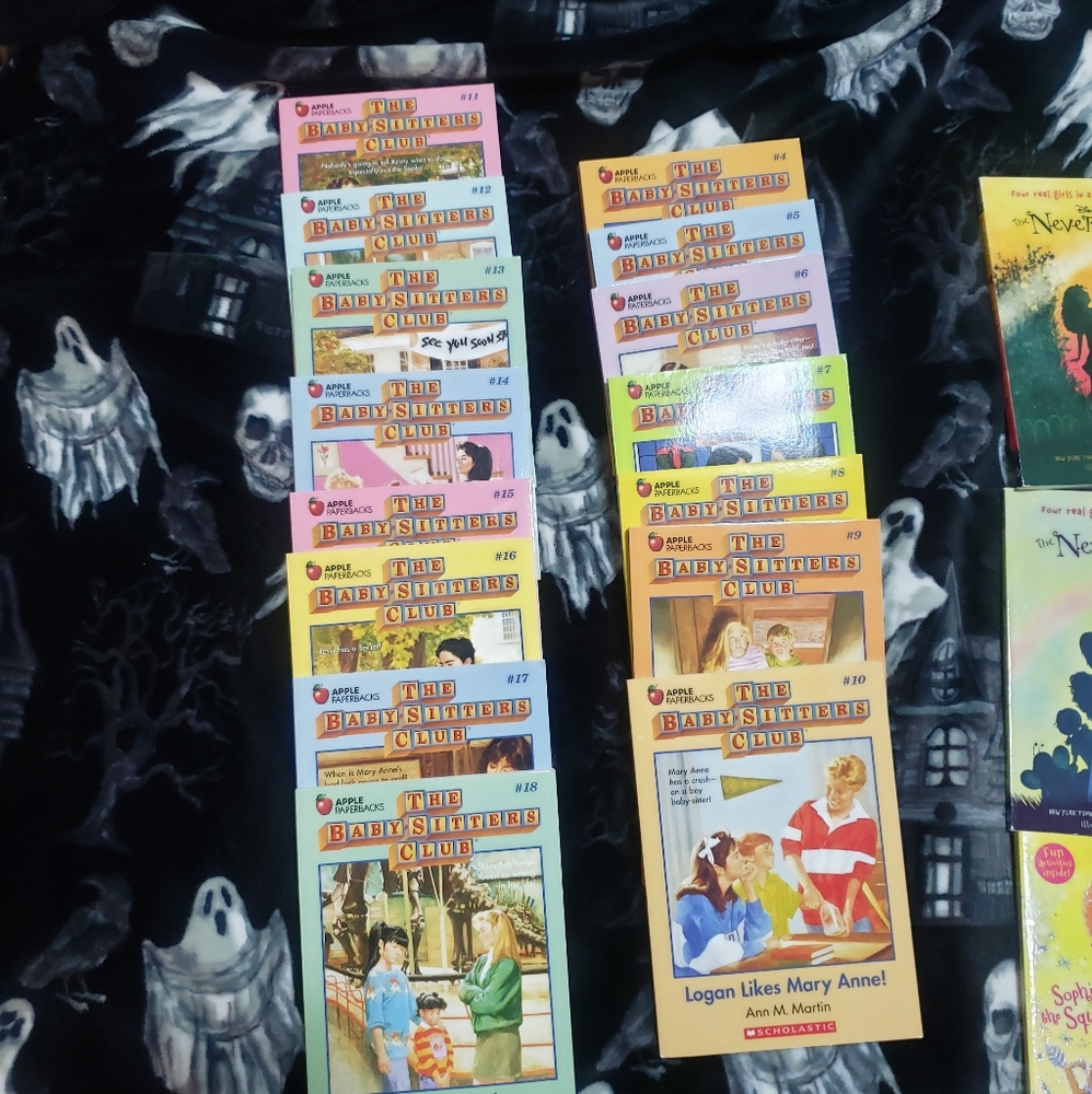 Baby Sitter Club Collection and Disney The Never Girls